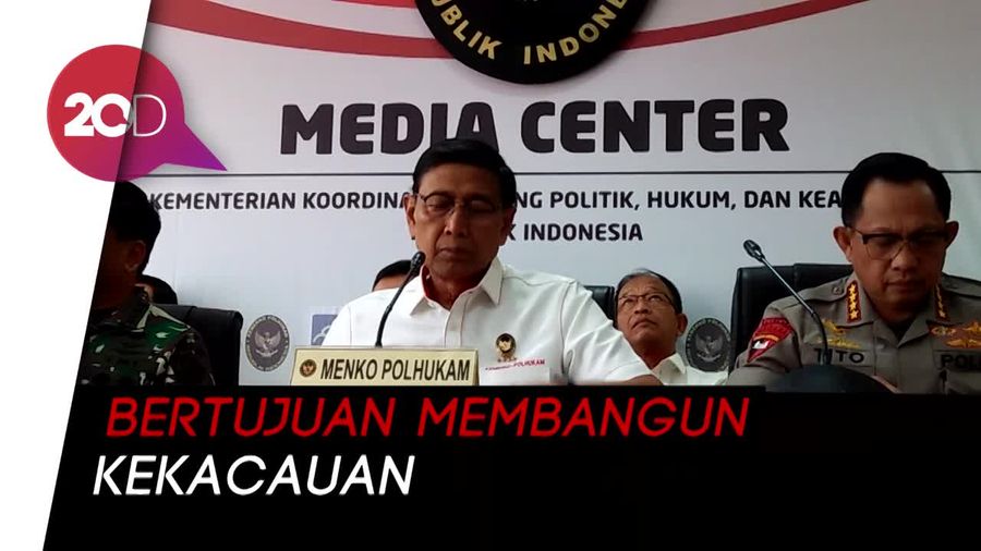 Wiranto: Ada Gelombang Baru Demo Ciptakan Kerusuhan