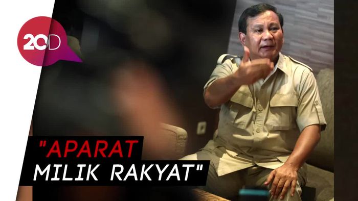 Prabowo: Di Prancis-Hong Kong, Nggak Ada yang Mati Saat Demo!
