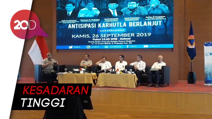BNPB: Karhutla Harus Ditangani Seluruh Masyarakat
