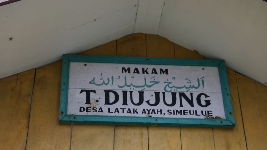 Teungku Di Ujung, Tokoh Berpengaruh yang Dikagumi Warga Simeulue