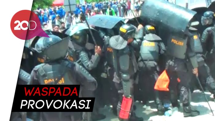 Unjuk Rasa di Sulbar Ricuh, Sejumlah Provokator Diamankan