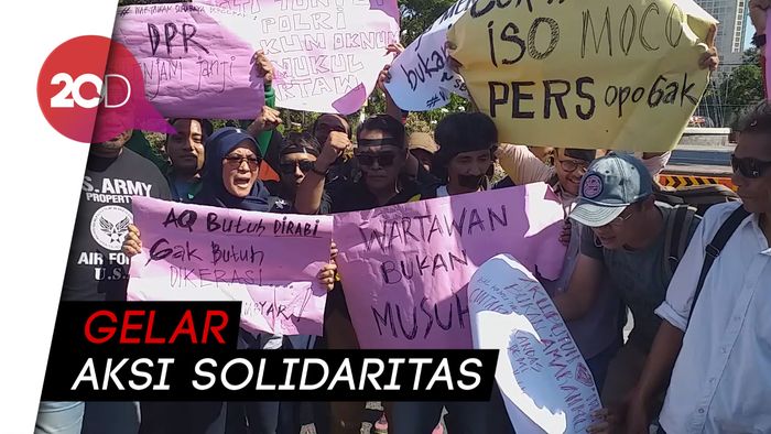 Wartawan Surabaya Kecam Tindakan Kekerasan Pihak Kepolisian