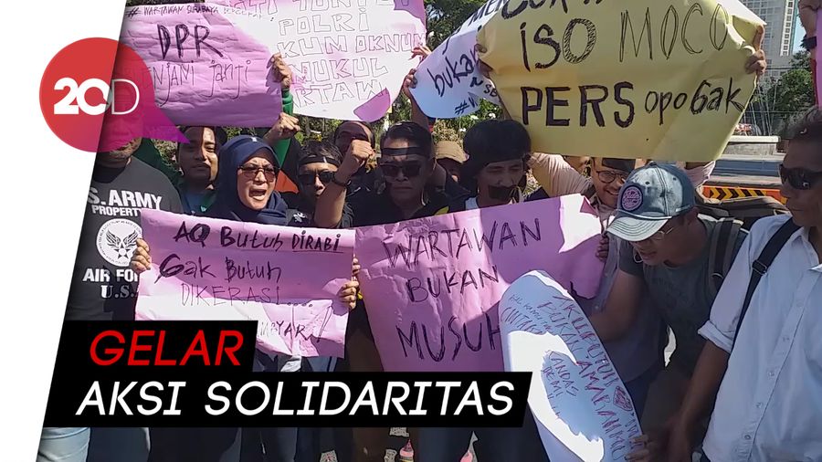 Wartawan Surabaya Kecam Tindakan Kekerasan Pihak Kepolisian