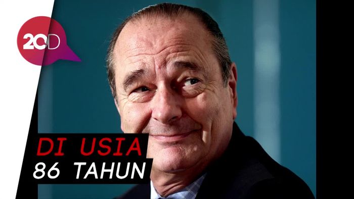 Mantan Presiden Prancis Jacques Chirac Tutup Usia