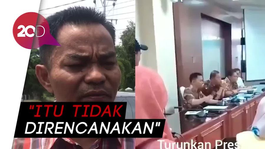 Ketua F-Gerindra DPRD Sumbar Jelaskan Teriakan Turunkan Jokowi