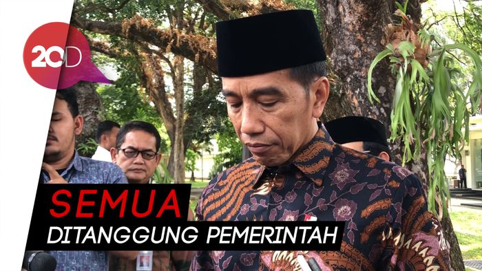 Jokowi Pastikan Biaya Perawatan Korban Gempa Ambon Gratis!