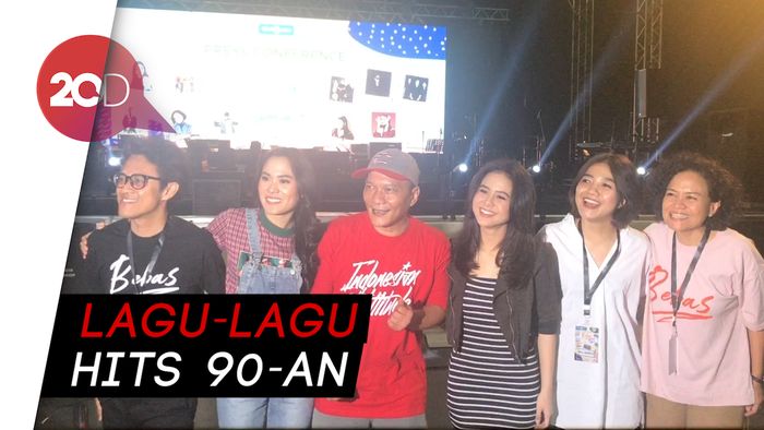 Konser BEBAS-Pesta 90-an Siap Ajak Lintas Generasi Nostalgia Bareng
