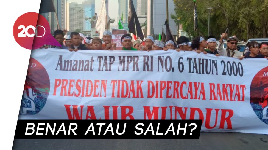 Viral! Spanduk TAP MPR Aksi Mujahid 212 Disoroti Netizen