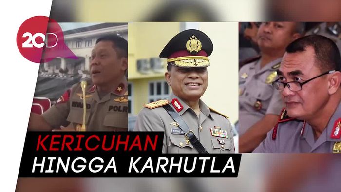Ini Profil 3 Jenderal yang Dicopot Kapolri
