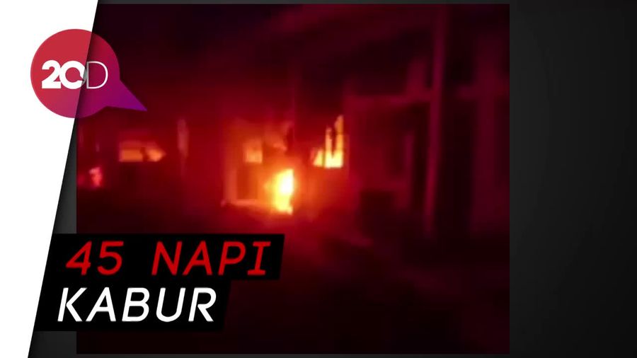 Lapas Perempuan di Sigi Terbakar