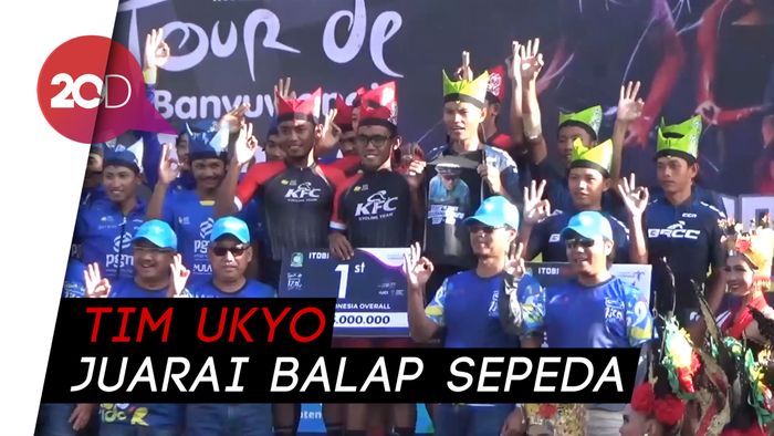 Pesepeda Asal Australia Juarai Tour de Banyuwangi Ijen 2019