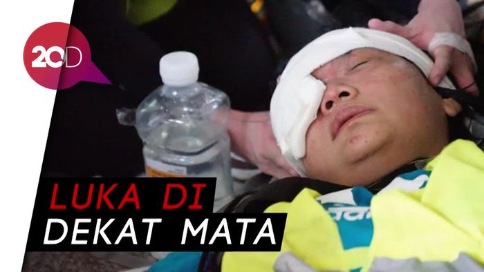 Jurnalis Indonesia Kena Peluru Karet Saat Liput Demo Hong Kong