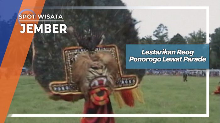 Parade Reog Ponorogo Di Kencong Jember