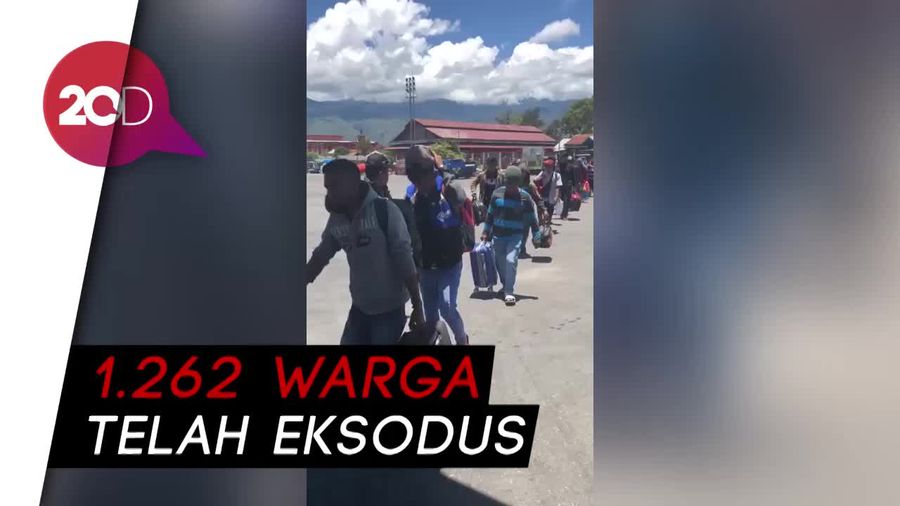 Jokowi Imbau Warga Tak Eksodus dari Wamena