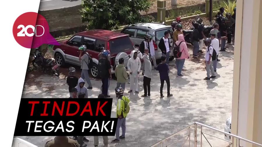 Ratusan Pelajar Diamankan Saat Akan Ikut Demo di DPRD Babel