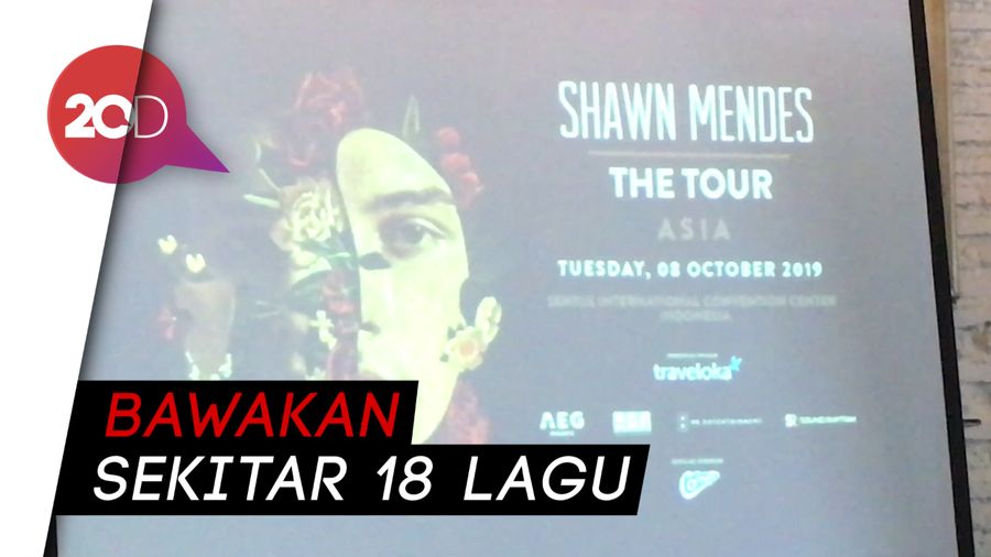 Shawn Mendes Ikut Desain Dua Panggung Konsernya di Indonesia