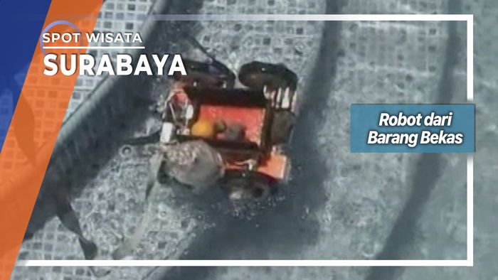 Robot dari Barang Bekas, Surabaya