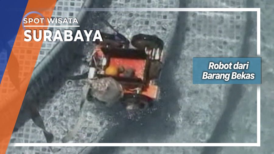 Robot dari Barang Bekas, Surabaya