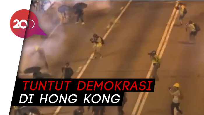 Jelang Peringatan Kemerdekaan Tiongkok, Unjuk Rasa Pecah di Hong Kong