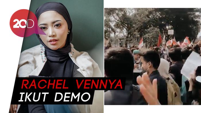 Kocak! Viral Yel-yel Demo Kampus LSPR Bawa Selebgram