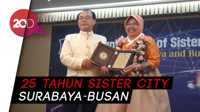 25 Tahun Sister City, Wali Kota Risma Jadi Warga Kehormatan Busan