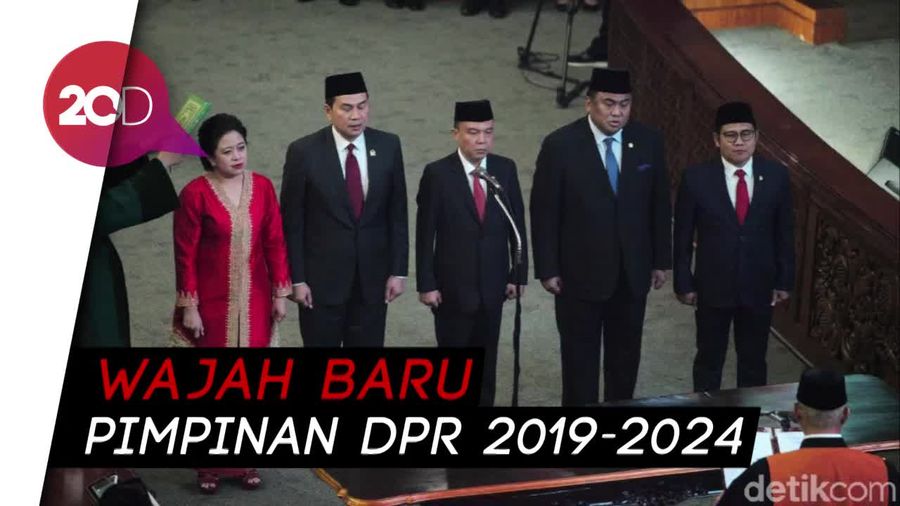  Mengenal 5 Profil Pimpinan DPR RI yang Baru Dilantik