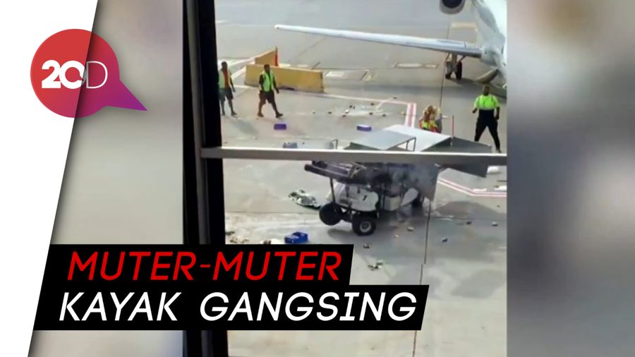 Keranjang Katering di Bandara OHare Ngamuk