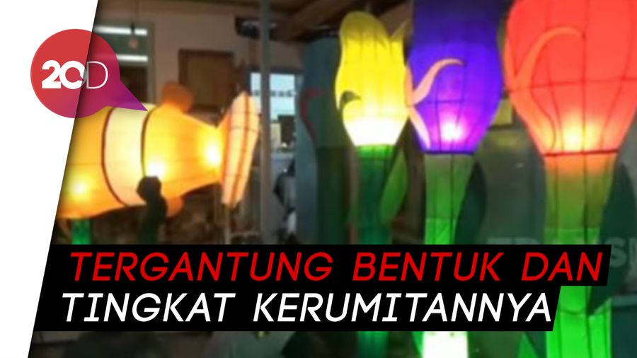 Proses Produksi Lampion Garden yang Untung Belasan Juta Rupiah!