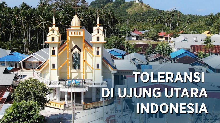Toleransi Beragama di Miangas yang Bikin Adem