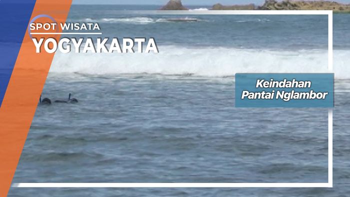 Keindahan Pantai Nglambor, Yogyakarta 