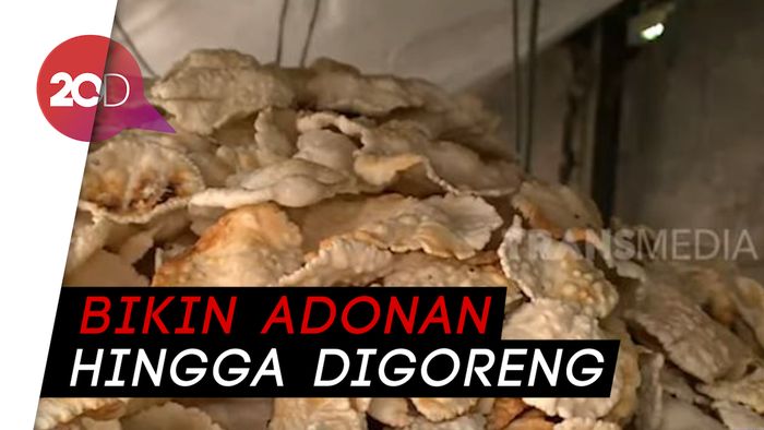 Cara Pembuatan Kerupuk Kemplang Palembang!