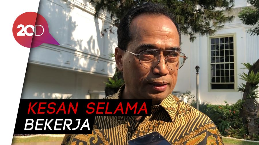 Menhub Punya Duka Menyenangkan di Bawah Kepemimpinan Jokowi