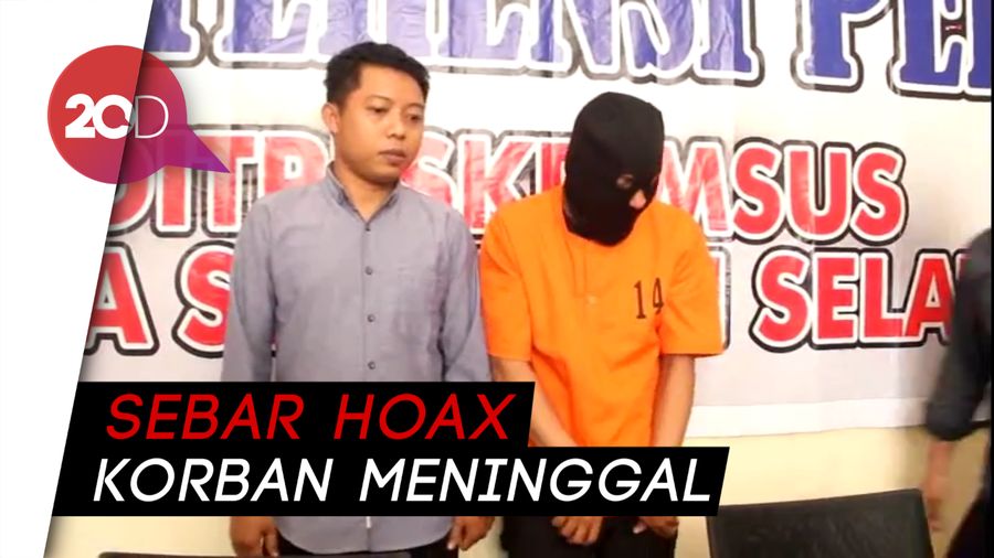 Polisi Bekuk Penyebar Hoax Mahasiswa Unibos Meninggal Tertabrak Tambora!