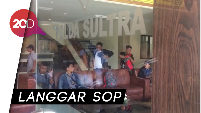 Ternyata 6 Polisi Bawa Senpi saat Amankan Demo di Kendari!