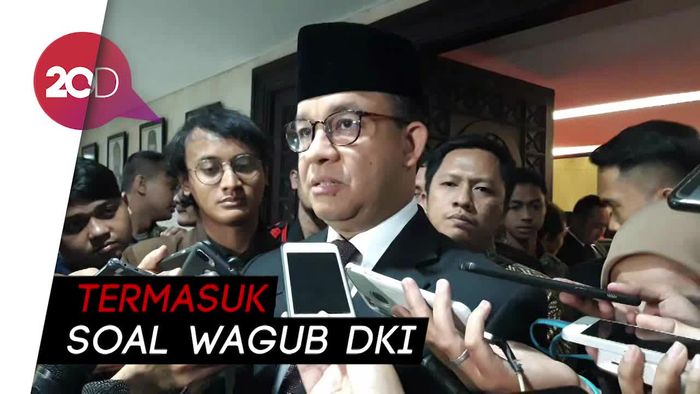 Anies Harap Pimpinan Baru DPRD Kebut Pembahasan Raperda
