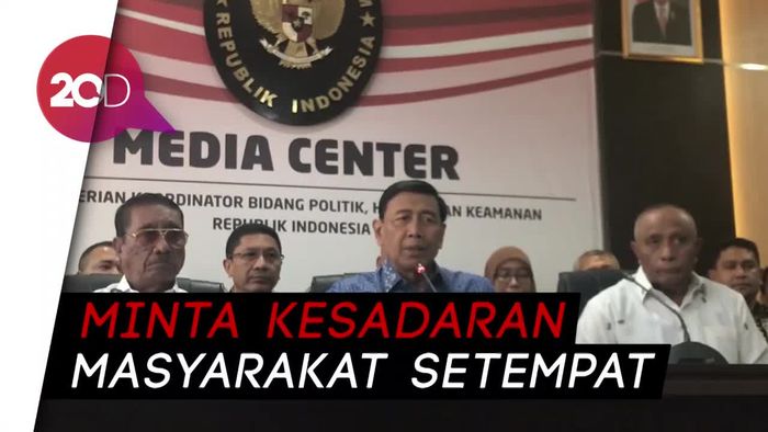 Gelombang Eksodus di Wamena, Wiranto: Khawatir Ekonomi Mati