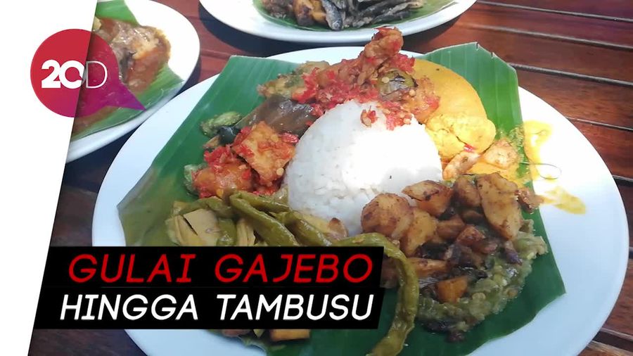 Sensasi Makan Lauk Pauk Melimpah di Nasi Kapau Juragan