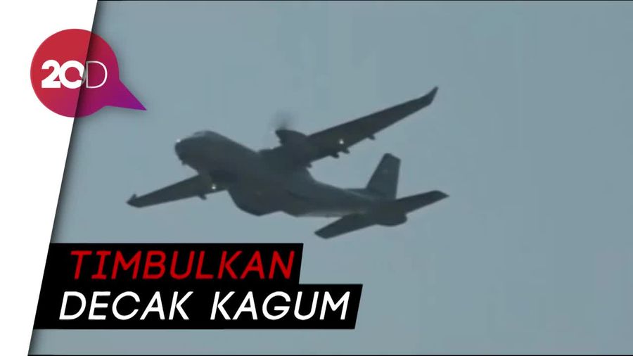 Dijamin Keren! Flypass Pesawat Tempur TNI