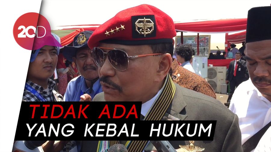 Hendropriyono Heran Dalang Demo Rusuh Belum Diciduk