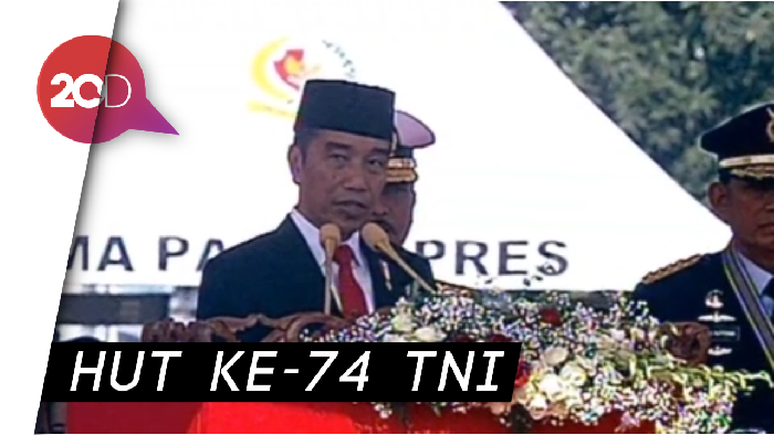 Jokowi: Rakyat Indonesia Bangga Kepada TNI