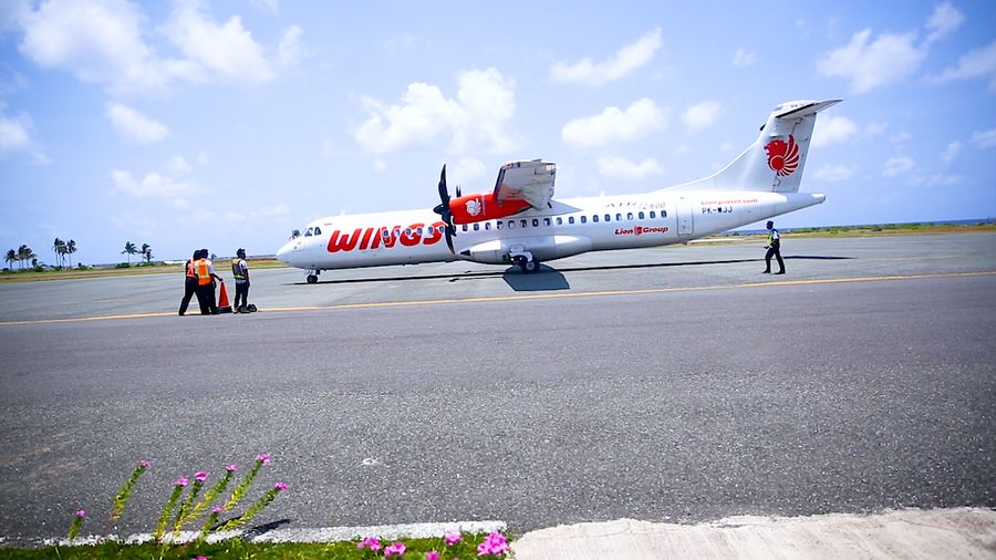 Bandara di Ujung Utara Indonesia Beroperasi Seminggu Sekali
