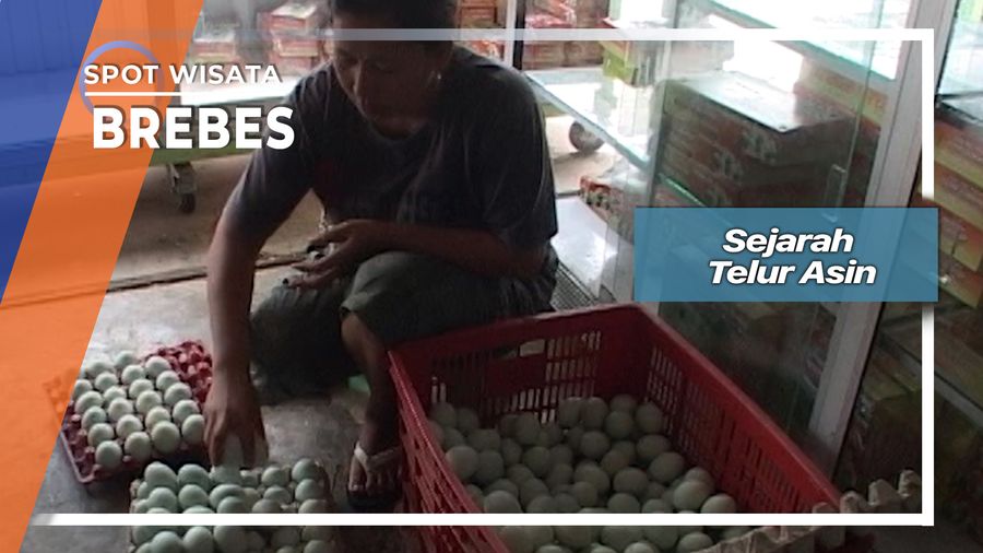 Sejarah Telur Asin, Brebes