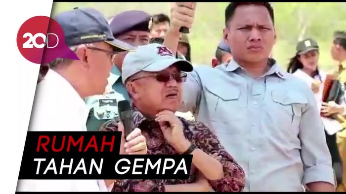 JK Tinjau Pembangunan Hunian Tetap bagi Korban Gempa Palu