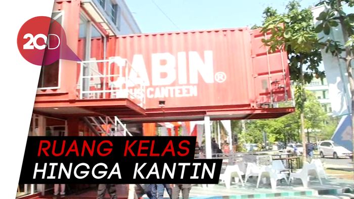 Unik! Kampus Ini Gunakan Kontainer untuk Fasilitas Mahasiswa