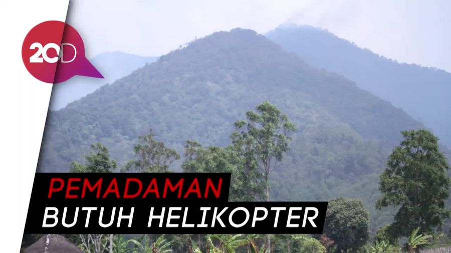 Kebakaran Lahan Gambut Gunung Malabar Merambat ke Gunung Puntang