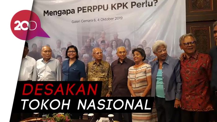 Jokowi Didesak Segera Terbitkan Perppu KPK