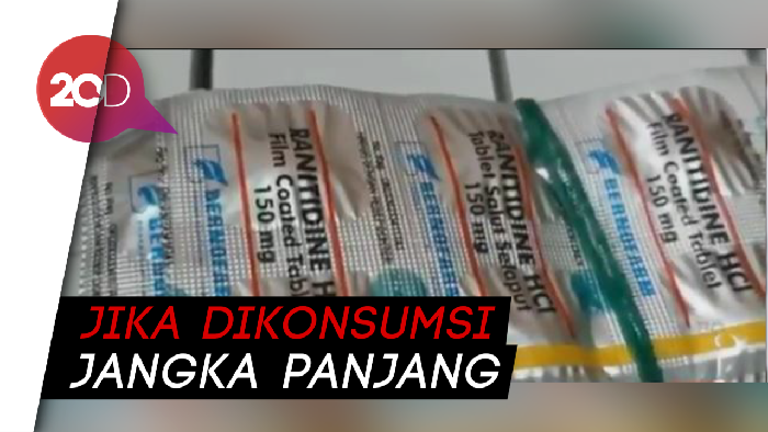 Berisiko Picu Kanker, BPOM Setop Penggunaan Obat Mag Ranitidin