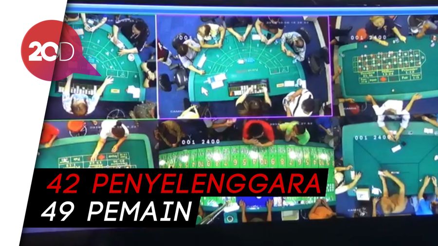 Gerebek Kasino di Apartemen Robinson, 91 Orang Jadi Tersangka