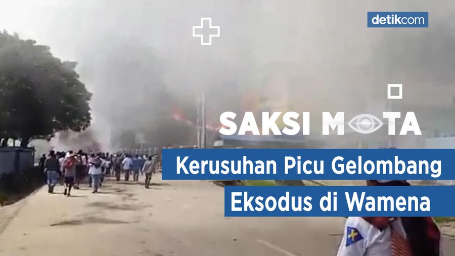 Saksi Mata: Kerusuhan Picu Gelombang Eksodus di Wamena