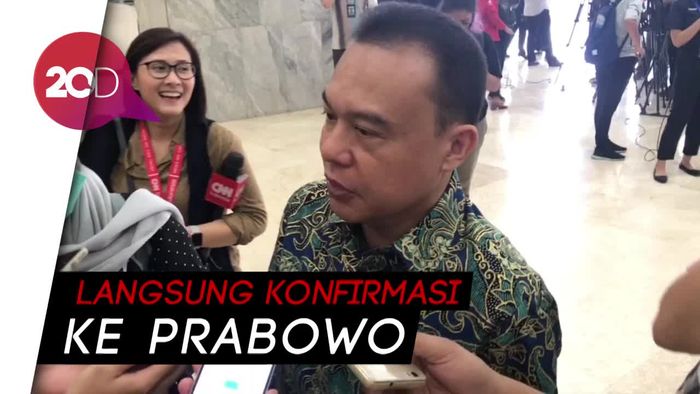 Gerindra Heran Prabowo Dikabarkan Jadi Menhan
